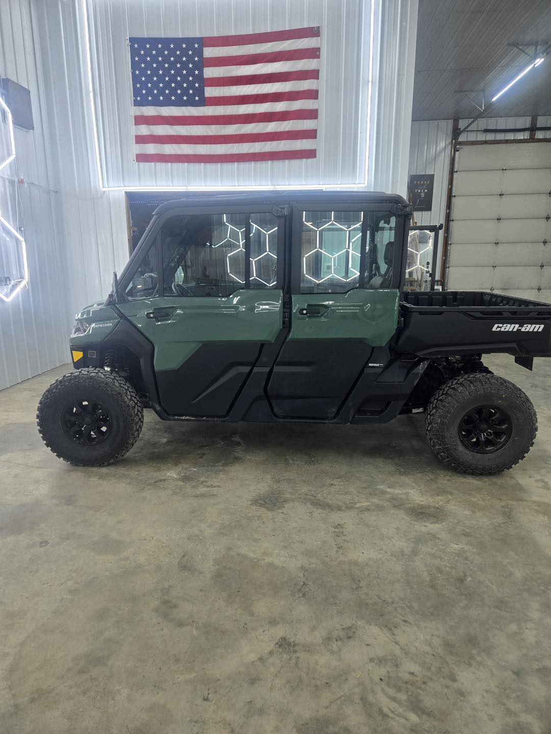 ATV before custom window tint installation — Fitchin Automotive, Coshocton Ohio